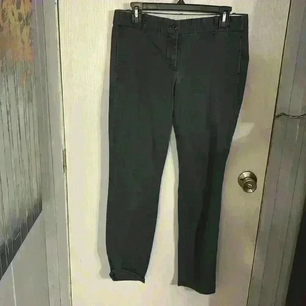 J.Crew Women’s Bennet Chino Gray Straight Leg size 6